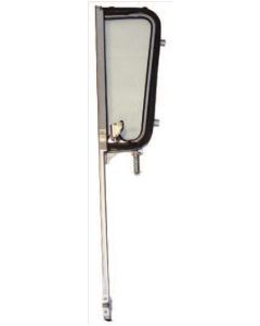 1960-63 Chevy Truck Vent Window Assembly With Post, Left-Green Tint