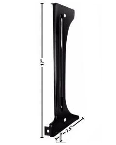 GMC Truck Support, Grille, Vertical, 1969-1970