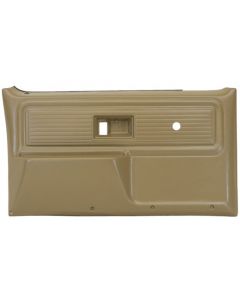 Chevy Truck Door Panels, Front, Full Size Pickup, Cheyenne Type, Without Power Windows Or Locks, 1977-1980