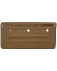 1970-1971 Chevy Truck Door Panels, ABS With Woodgrain And Mylar Trim