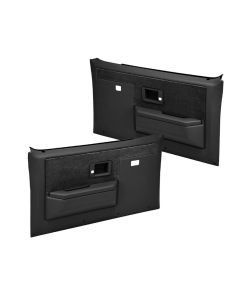 Chevy Truck Door Panels, Front, Blazer, Sierra Type, Without Power Windows Or Locks, 1981-1987