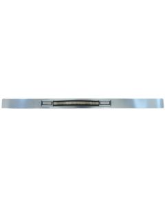 1981-1991 Chevy-GMC Truck Trim Inserts, Rear, Full Size, Brushed AluminumTrim Inserts With Pull Straps