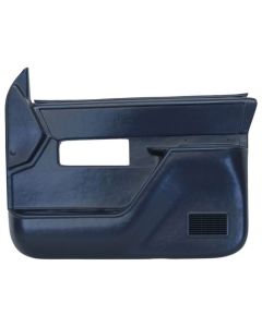 Chevy-GMC Truck Door Panels, Front, Full Size Chevy, Includes Padded Arm Rests, With Tan Cloth Inserts, 1988-1994