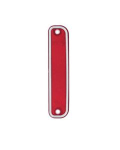 Chevy Truck Light, Side Marker, Rear, Red, With Stainless Trim, 1973-1980