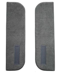 Chevy Truck Door Panel Carpet, With Cardboard, With Vents, Cutpile, 1974-1987