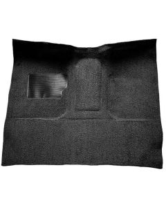 1960-66 2 Wheel Drive Regular Cab Loop Carpet Set With 7 Inch Tunnel Hump, Black