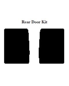 Chevy & GMC Suburban Insulation, Quiet Ride, Rear Door Kit,1947-1953