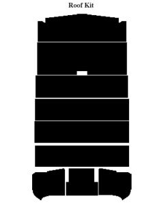 Chevy & GMC Truck Insulation, Quiet Ride, Roof Kit, Panel Delivery Truck, 1947-1953