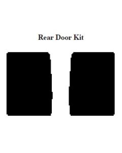 Chevy & GMC Truck Insulation, Quiet Ride, Rear Door Kit, Panel Delivery Truck, 1947-1953