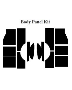 Chevy & GMC Truck Insulation, Quiet Ride, Body Panel Kit, Panel Delivery Truck, 1947-1953