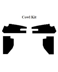 Chevy & GMC Truck Insulation, Quiet Ride, Cowl Kit, Panel Delivery Truck, 1947-1953