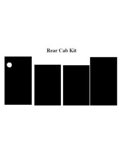 Chevy & GMC Truck Insulation, Quiet Ride, Cab, Rear, 1947-1953