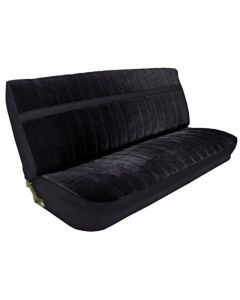 Chevy & GMC Truck Seat Cover, Bench Seat, Standard Cab, Madrid Grain Vinyl/Regal Velour Inserts, 1973-1980