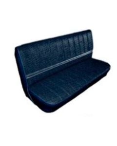 Chevy & GMC Truck Seat Cover, Rear Bench Seat, Crew Cab, Vinyl, w/Regal Velour Inserts, 1981-1987