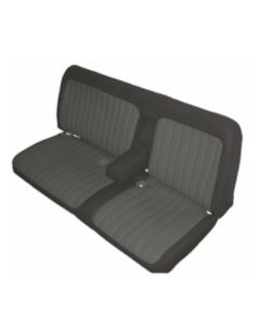 Chevy & GMC Truck Seat Cover, Bench, Standard Cab, Two-Tone, Velour, With Center Arm Rest, 1988-1995