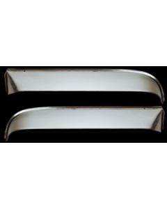 Chevy Truck & GMC Stainless Steel Front Window Shade Kit, 2nd Series, 1951-1955