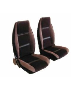 Chevy S10 Blazer Seat Cover Set, 2 Door, Vinyl, With Carpet On Back Of Fold-Down Rear Seats, 1982-1993