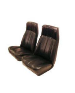 Chevy & GMC Blazer/Jimmy Seat Cover, Front Bucket, High Back, Vinyl, Vinyl Inserts, 1973-1987