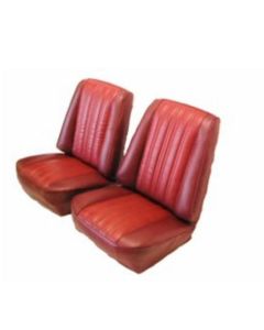 Chevy & GMC Blazer/Jimmy Seat Cover, Front Bucket, Low Back, Vinyl/Velour, 1973-1987