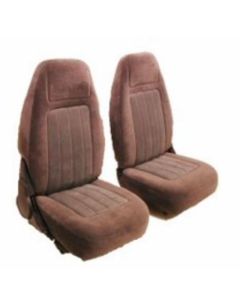 1987-1991 Blazer-Jimmy Front Bucket And Rear Bench Seat Cover Set, With Rear Seat Belt Cutouts, Encore Velour

