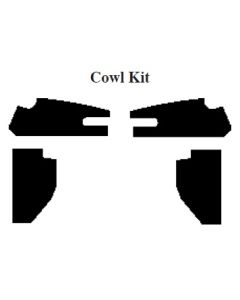Chevy Insulation, QuietRide, AcoustiShield, Cowl Kit, Sububan, 1954-1955