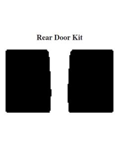 Chevy Insulation, QuietRide, AcoustiShield, Rear Door Kit, Suburban, 1954-1955