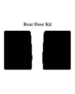 Chevy Insulation, QuietRide, AcoustiShield, Rear Door Kit, Panel Delivery Truck, 1955-1959