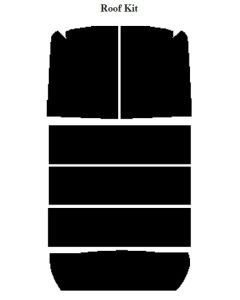 Chevy Insulation, QuietRide, AcoustiShield, Round Window Roof Kit, Suburban, 1955-1959