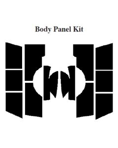 Chevy Insulation, QuietRide, AcoustiShield, Body Panel Kit,Panel Delivery Truck, 1960-1966