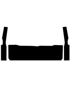 Chevy Insulation, QuietRide, AcoustiShield, Rear Cab Kit, Truck, 1988-1998