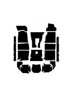 Chevy Insulation, QuietRide, AcoustiShield, Front Floor Kit, Suburban, 1980-1987