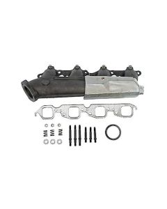 Chevy & GMC Truck Manifold. Exhaust, Right, 7.4L (454ci), w/Heat Shield, 1988-1995
