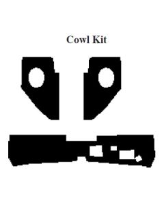 Chevy Insulation, QuietRide, AcoustiShield, Cowl Kit, Blazer, 1967-1972