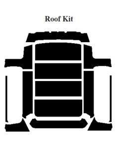 Chevy Insulation, QuietRide, AcoustiShield, Roof Kit, Blazer, 1967-1972