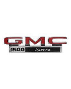 GMC Truck Fender Emblems, 1500 Sierra, 1971-1972