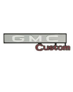 GMC Truck Glove Box Door Emblem, GMC Custom, 1969-1972