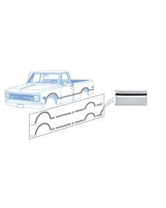 Chevy Or GMC Truck, Lower Body Molding Set, Fleetside, Longbed, 1967-1968