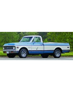 Chevy Or GMC Truck, Cab Molding, Fleetside, Left, 1967-1968