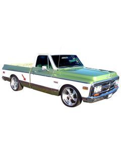 Chevy Or GMC Truck, Bedside Front Molding, Fleetside, Shortbed, Right, 1967-1968