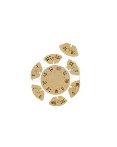 GMC Truck Dash Gauge Decal Set, 1947-1953