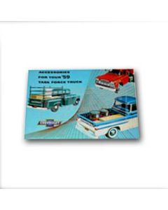 Chevrolet Truck Accessories Brochure, 1959