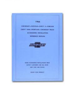 1966 Chevy Truck Accessories Installation Manual