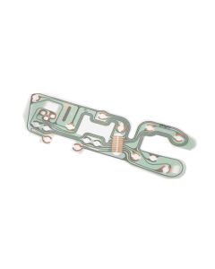 GMC Truck Instrument Panel Printed Circuit, With Warning Lights, 1973-1974