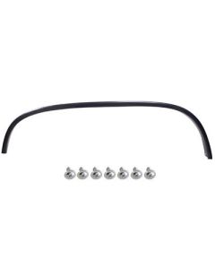 Chevy And GMC Truck Wheel Opening Molding, Right Front, Black, 1988-2000
