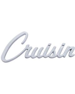 Chevy/GMC Truck "Cruisin" Script Emblem, Chrome