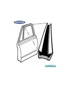 1951-55 Chevy-GMC Truck Upper Run Channel Pair