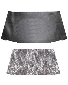 GMC Truck Under Hood Cover, Quietride AcoustiHOOD, 3-D Molded, No Logo, 1955-1959