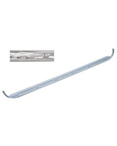 1960-66 Chevy Truck Door Sill Plate Chrome Bowtie