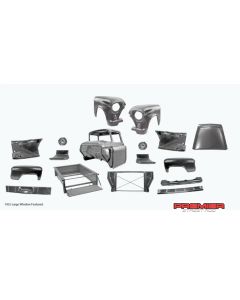 1957 Chevy Truck Body Kit, Complete Sheet Metal-Big Back Window