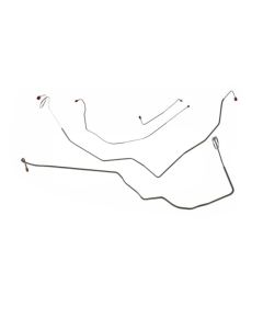 1973-76 Chevy-GMC Truck Front OE Steel Brake Lines- Power Disc 2WD
